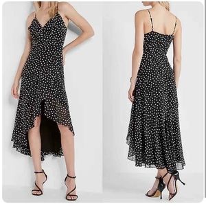 Polka Dot High Low Dress